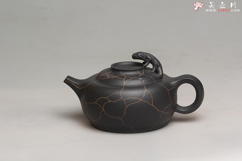 紫砂壶图片:壁虎壶 - 美壶网