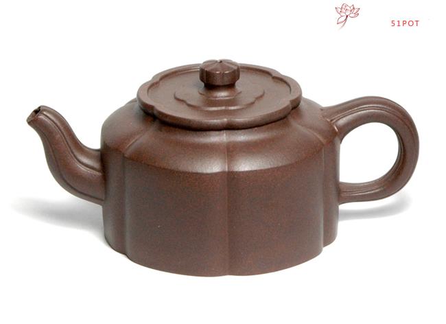 紫砂壶图片：梅花筋囊 360CC - 美壶网