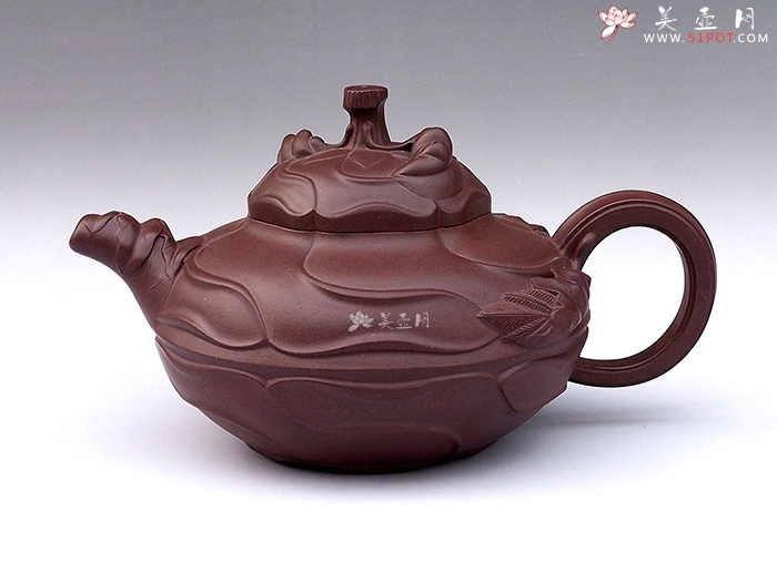 紫砂壶图片：风卷葵 - 美壶网