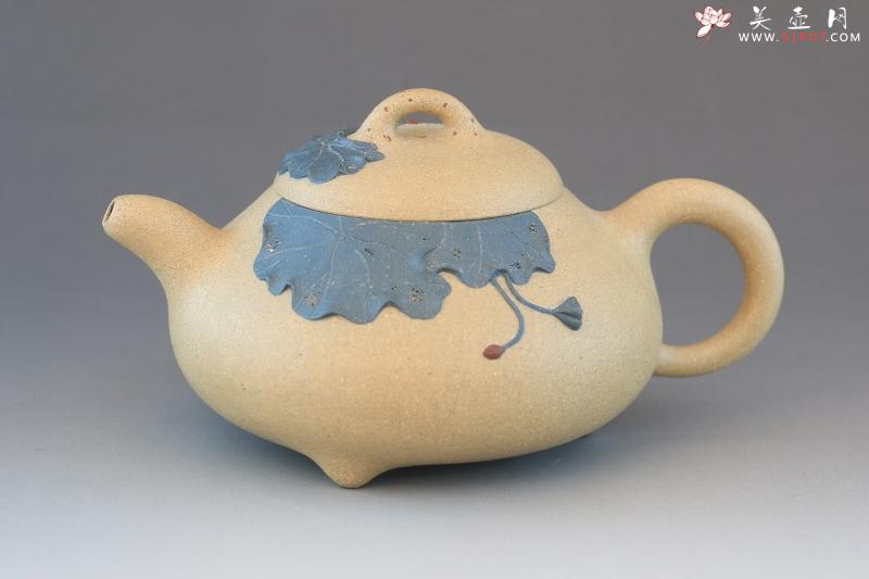 紫砂壶图片:一品青莲 - 美壶网