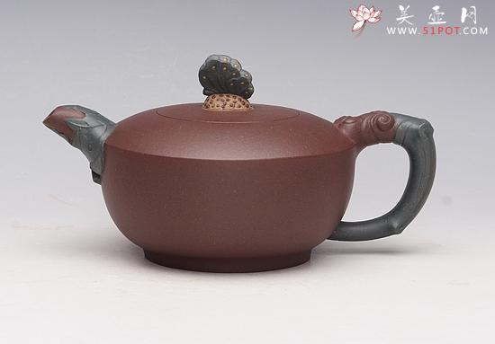 紫砂壶图片:彩蝶 - 美壶网