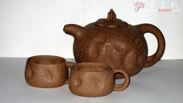 紫砂壶图片:供春套壶 - 美壶网