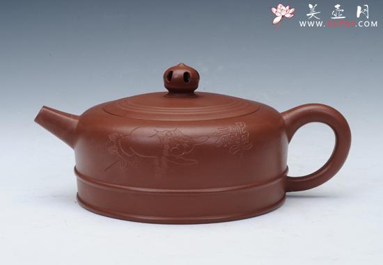 紫砂壶图片：禅言三线 - 美壶网