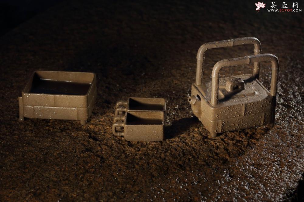 紫砂壶图片:双提壶 - 美壶网