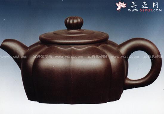 紫砂壶图片：菱花 - 美壶网