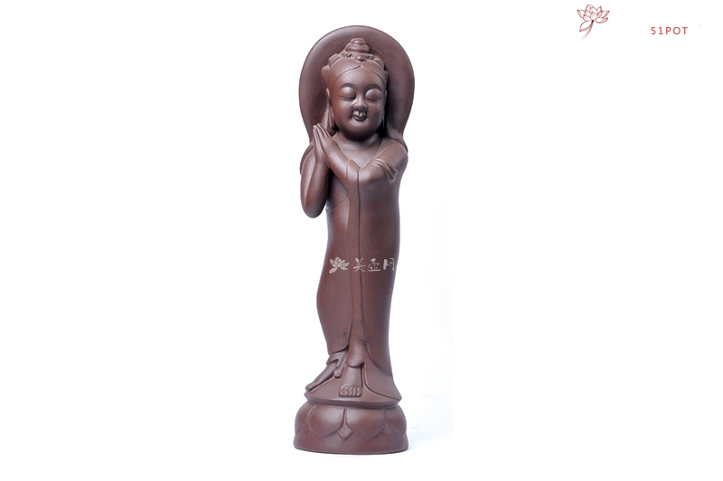 紫砂壶图片：供养菩萨 - 美壶网