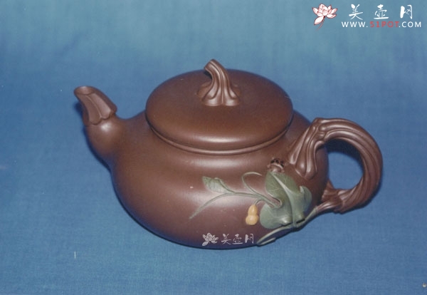 紫砂壶图片：大葫芦壶 - 美壶网