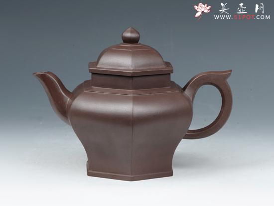 紫砂壶图片:高六方 - 美壶网