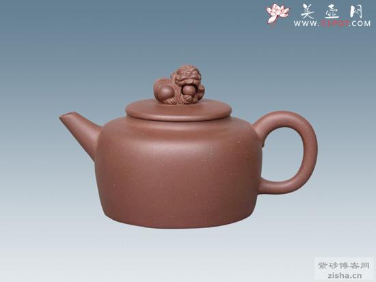 紫砂壶图片:狮球 - 美壶网