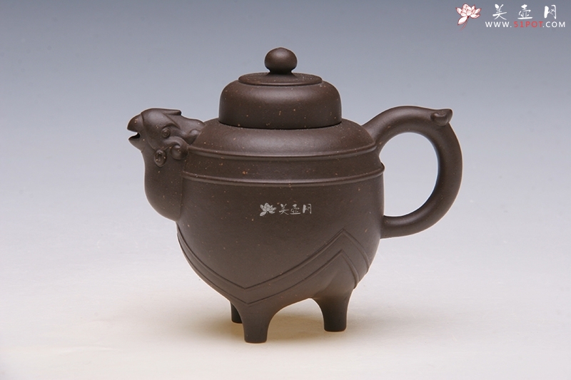 紫砂壶工艺艺术师汪寅仙作品天鸡壶泥料美壶网