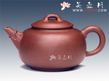 紫砂壶图片：虎威第二届中国工艺展银奖 - 美壶网