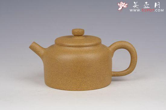 紫砂壶图片:桑扁250cc段泥 - 美壶网