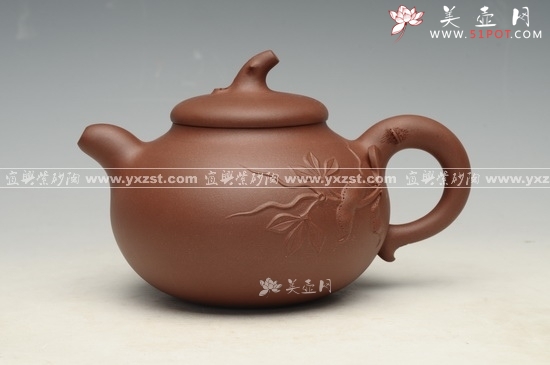 紫砂壶图片：素心壶13000元 - 美壶网