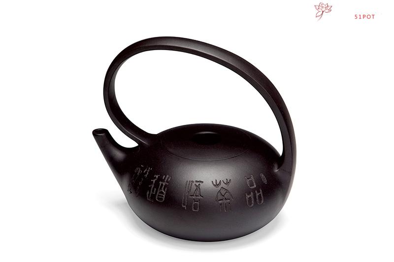 紫砂壶图片:化壁提梁 - 美壶网