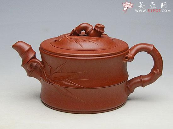 紫砂壶图片:竹段 - 美壶网