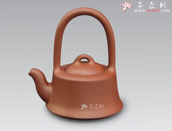 紫砂壶图片：石铫提梁 - 美壶网
