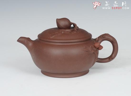 紫砂壶图片：寿桃 - 美壶网