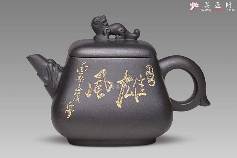紫砂壶图片：雄风壶 - 美壶网
