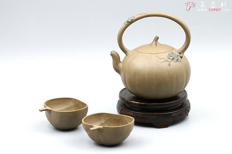 紫砂壶图片:瓜趣套壶 - 美壶网