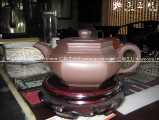 紫砂壶图片：六方 - 美壶网