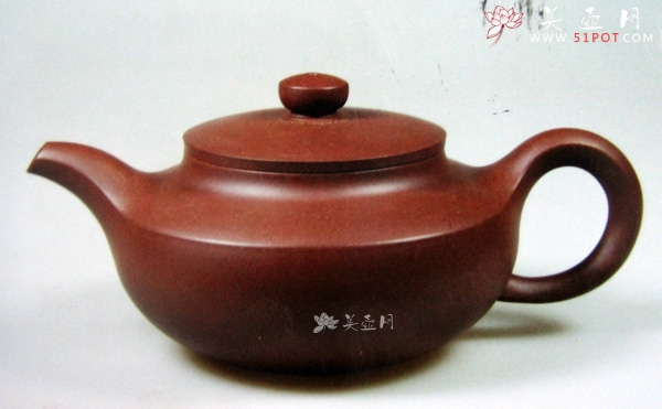 紫砂壶图片：汉扁壶 - 美壶网