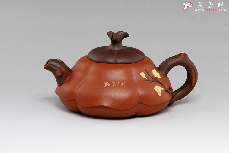 紫砂壶图片：梅花壶 - 美壶网