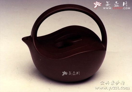 紫砂壶图片：太提梁壶 - 美壶网