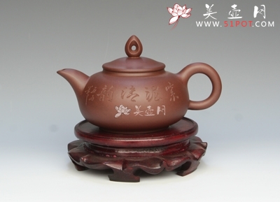 紫砂壶图片：聚香壶 - 美壶网