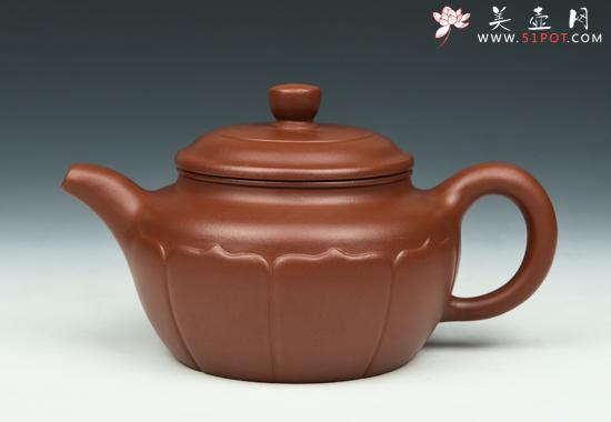 紫砂壶图片:菱花 - 美壶网