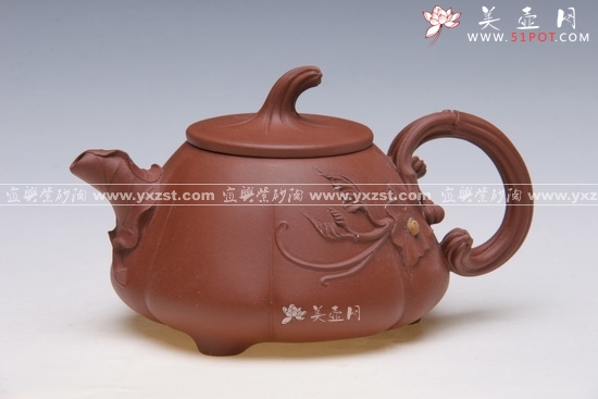 紫砂壶图片：琴韵连娌 - 美壶网