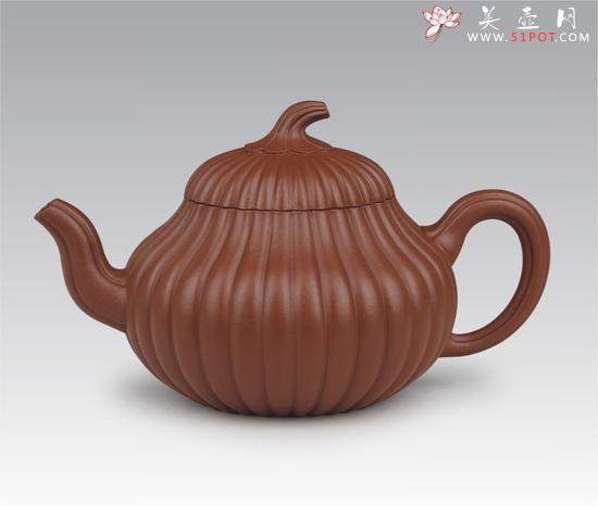 紫砂壶图片:秋菊壶 - 美壶网