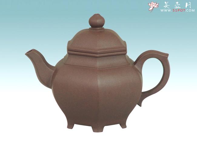 紫砂壶图片:六六大顺 140CC - 美壶网