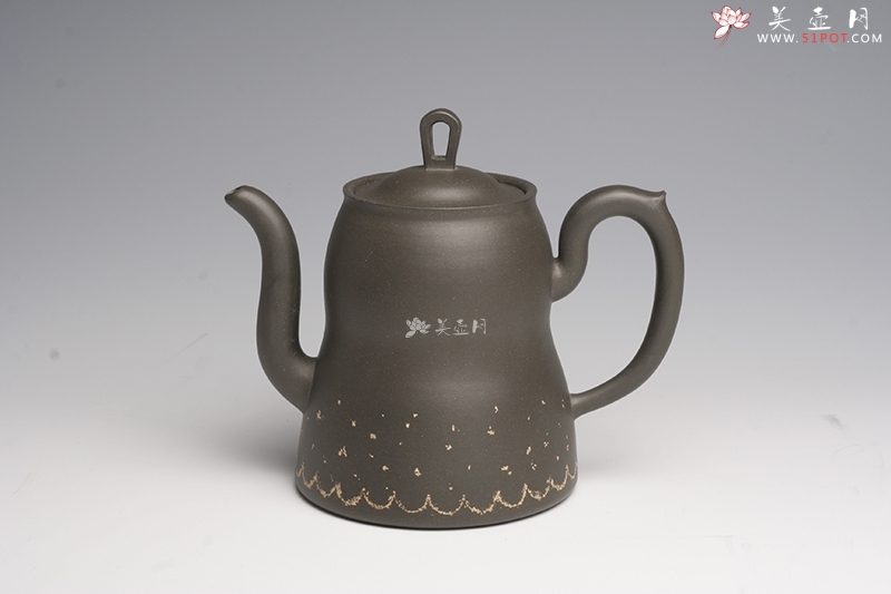 紫砂壶图片：裙花 - 美壶网