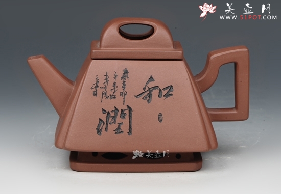 紫砂壶图片：四方和润 - 美壶网