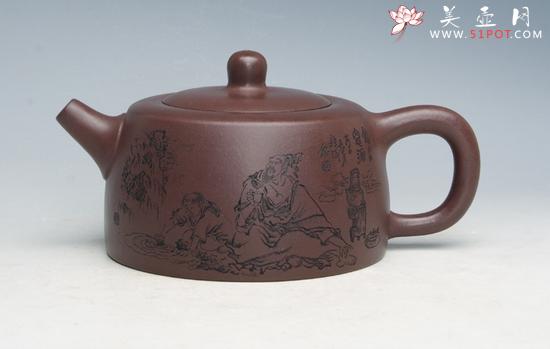 紫砂壶图片:古井栏 - 美壶网