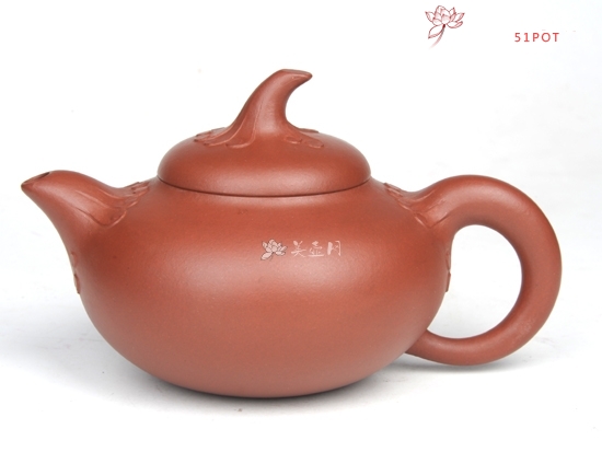 紫砂壶图片：菊蕾（大）  45... - 美壶网
