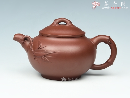 紫砂壶图片：竹鼓 - 美壶网