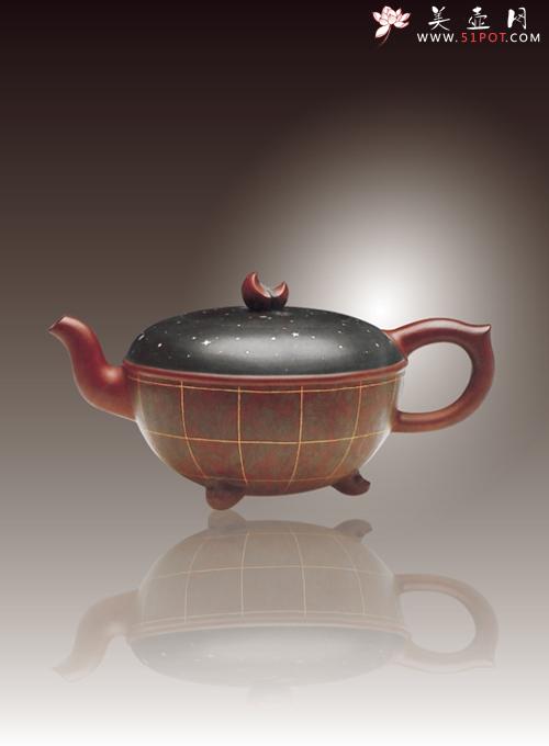 紫砂壶图片:天地合一壶 - 美壶网