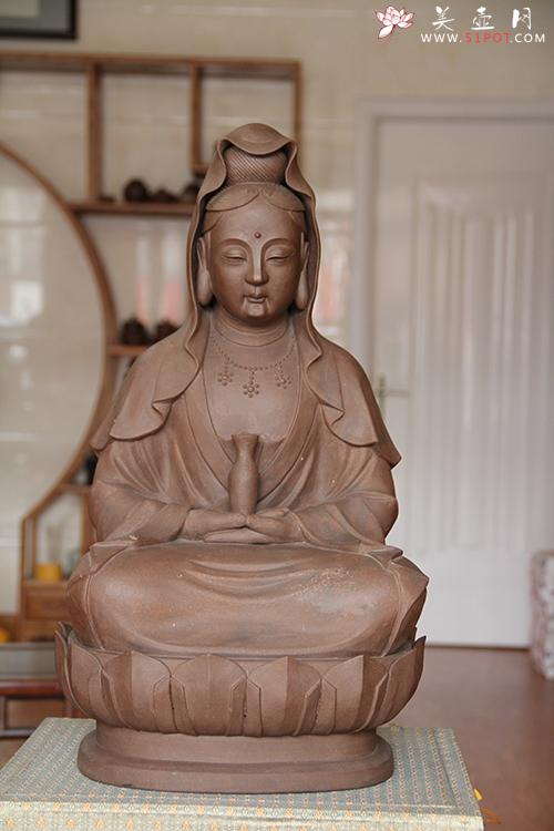 紫砂壶图片:座莲正观音 - 美壶网