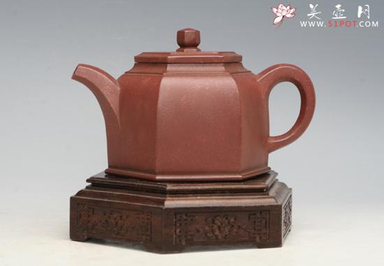 紫砂壶图片:高六方 - 美壶网