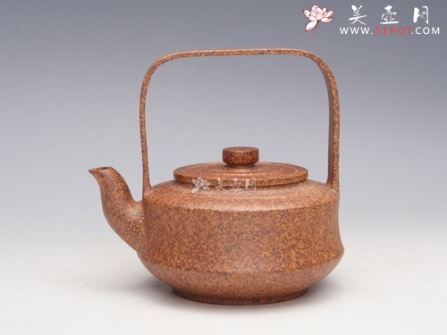 紫砂壶图片：提璧提梁 - 美壶网