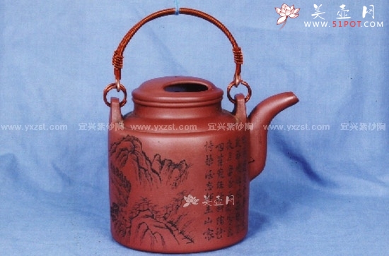 紫砂壶图片：洋桶壶2 - 美壶网