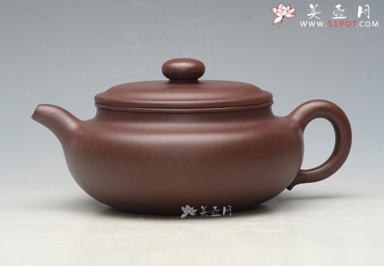 紫砂壶图片：扁福 - 美壶网