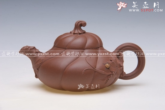 紫砂壶图片：顺瓜 - 美壶网