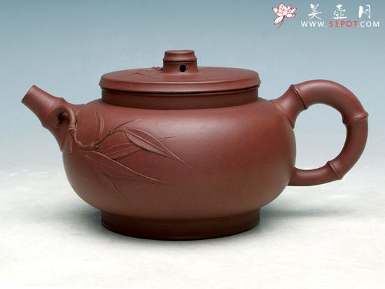 紫砂壶图片:君竹壶 - 美壶网