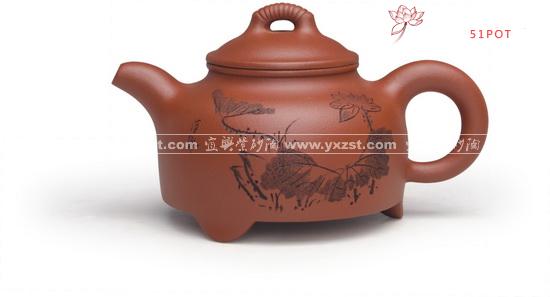 紫砂壶图片：小三足 - 美壶网