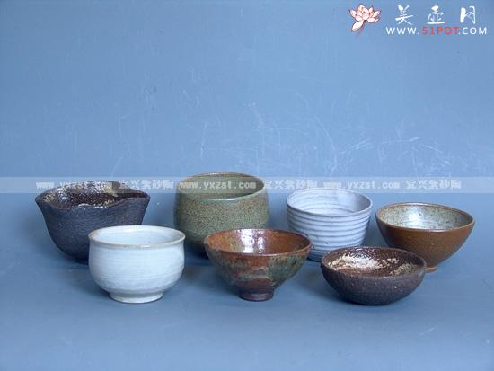 紫砂壶图片：手拉坯茶盅 - 美壶网