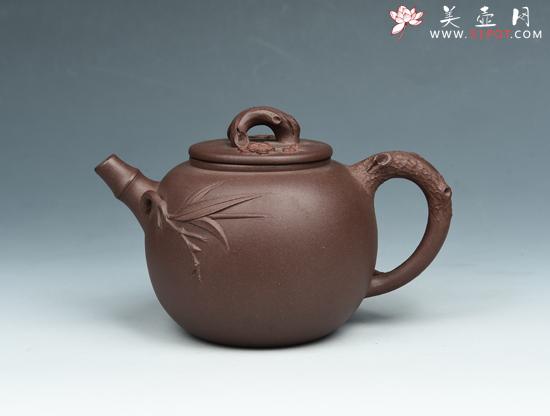 紫砂壶图片:松竹梅 - 美壶网