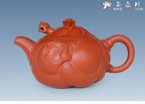 紫砂壶图片：鱼化龙6 - 美壶网