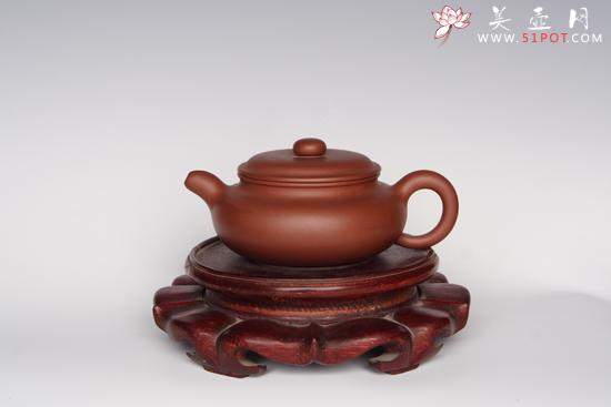 紫砂壶图片:扁仿古 - 美壶网